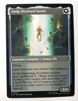 Aang, at the Crossroads 203 Avatar The Last Airbender MTG Magic the Gathering NM - Image 2