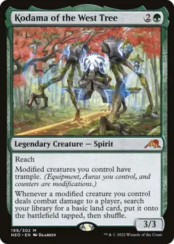 MTG Kodama of the West Tree - Kamigawa: Neon Dynasty (NEO) NM - Image 1