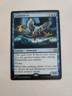 MTG: Lorwyn Eclipsed: Sunderflock Regular Rare: #0074 - Image 1