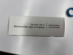 Secret Lair x Warhammer Age of Sigmar (FOIL) (NIB) - Image 1