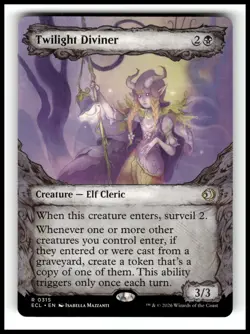 Twilight Diviner (Showcase) R Lorwyn Eclipsed 315 NM - Image 1