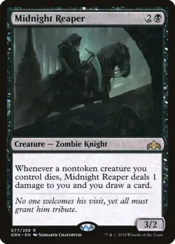 Mtg: GRN : Midnight Reaper - - NM - Image 2