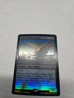 Ancient Brass Dragon Commander Legends: Battle for Baldur's Gate Foil - Image 1
