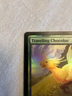MTG Final Fantasy Traveling Chocobo #210 Foil Mythic Rare NM - Image 3