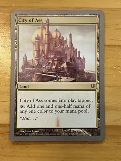 City of Ass Unhinged Regular - Image 1