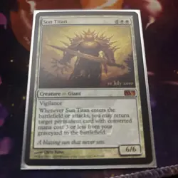 MtG Sun Titan Foil MTG NM M11 - Image 1