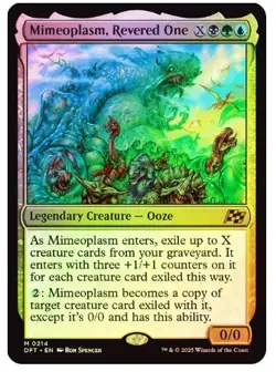 Mimeoplasm Revered One - FOIL - Aetherdift - MtG - NM - Image 1