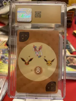 CGC 10 PRISTINE 2019 POKEMON POINT SALAD EEVEE ED UMBREON - Image 2
