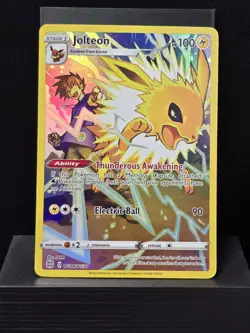 Pokemon Jolteon TG04/TG30 Ultra Rare Brilliant Stars Trainer Gallery Holo NM - Image 2