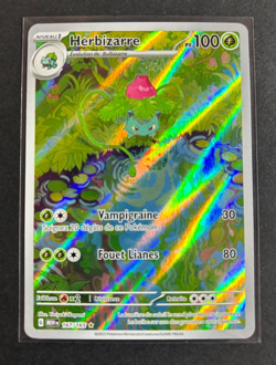 Pokemon Karte Herbizarre 167/165 EV3.5 MEW 151 FR - Image 1