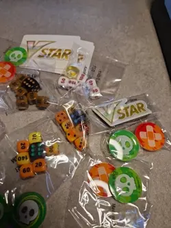 Joblot Mixed Damage Dice & Condition Counters - Pokemon TCG Vstar - Image 4