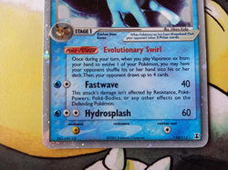 Vaporeon EX 110/113 EX Delta Species Holo Rare Pokemon Card - Image 4