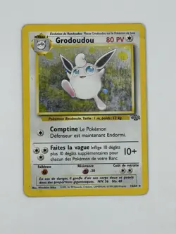 1999 Pokemon Jungle GRODOUDOU Wigglytuff 16/64 holo French - Image 1