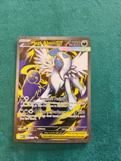 Pokemon TCG Mega Absol EX 161/132 Full Art Ultra Rare Holo Mega Evolution - Image 1