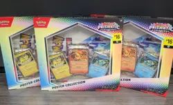 3x-Pokemon TCG SV8.5 Prismatic Evolutions Poster Collection Box Factory Sealed - Image 1