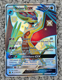 2019 Pokemon Hidden Fates Noivern GX SV78/SV94 Full Art Shiny Ultra Rare Holo NM - Image 1