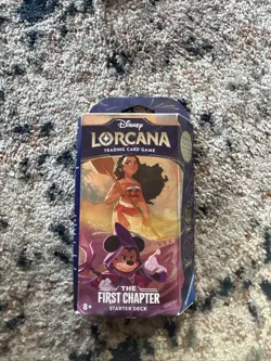 Disney Lorcana Trading Card Game The First Chapter Starter Deck - 60 Cards 4050368981691 - Image 1