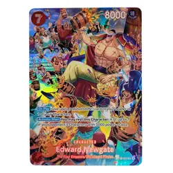 One Piece TCG Edward Newgate SP ST15-002 ALT ART Royal Blood (OP10) NM - Image 1