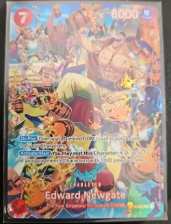 One Piece TCG Edward Newgate SP ST15-002 ALT ART Royal Blood (OP10) NM - Image 1