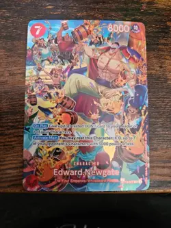 One Piece TCG Edward Newgate SP ST15-002 ALT ART Royal Blood (OP10) NM - Image 3
