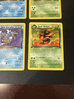 Vintage Team Rocket 1999 (6) Pokemon Card Lot - 1st Eds, Non-Holo Rares &More - Image 4