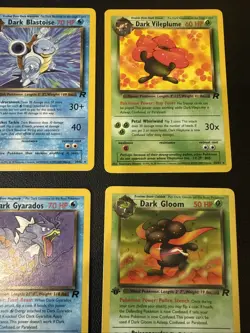 Vintage Team Rocket 1999 (6) Pokemon Card Lot - 1st Eds, Non-Holo Rares &More - Image 5