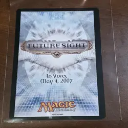 RARE Magic The Gathering Future Sight Promo Jumbo Oversized Card 6"x8" 2007 - Image 4