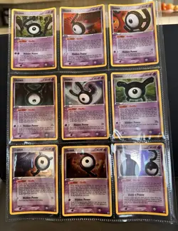 Pokemon Cards - Unseen Forces Unown complete 27 card set AZU/27 Holo Rare NM - Image 2