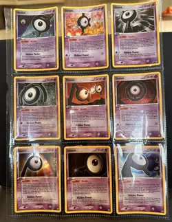 Pokemon Cards - Unseen Forces Unown complete 27 card set AZU/27 Holo Rare NM - Image 3