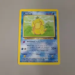 Psyduck Pokemon TCG Card 65/82 Team Rocket Set WOTC 2000 VLP - Image 1