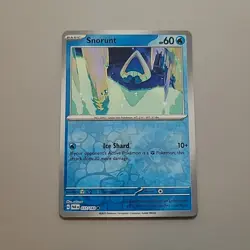 Snorunt 037/182 Reverse Holo Paradox Rift Pokemon Near Mint Card. - Image 1
