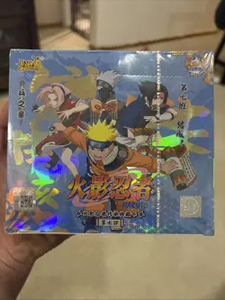 Kayou Naruto Trading Cards Tier 2 Wave 7 Display Card Box SEALED - Image 1