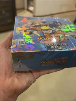 Kayou Naruto Trading Cards Tier 2 Wave 7 Display Card Box SEALED - Image 2