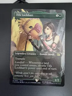 Tifa Lockhart (Borderless) (Chocobo Track Foil) Final Fantasy Foil - Image 1