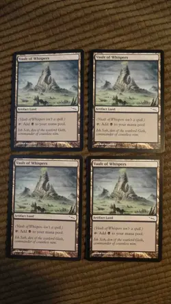 Magic: the Gathering / MtG Vault of Whispers x4 Mirrodin - Image 1