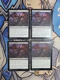 4x Bitter Triumph - NM/M TDC MTG Magic - Image 1