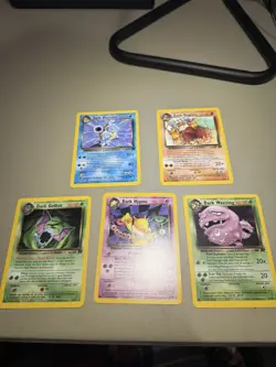 2000 Pokemon TEAM ROCKET Set LOT Non Holo RARE UNCOMMON COMMON 32 unique NM - Image 1