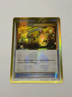 Pokemon Card TCG XY: Roaring Skies Secret Rare Energy Switch 109/108 NM/LP - Image 1