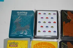 Collection Lot of 11 Pokemon Sleeves Charizard, Pikachu, Eevee, Team-Up and More - Image 2