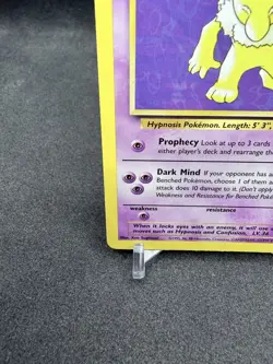 Hypno - 23/62 - Holo Rare Fossil Set 1999 - Pokemon Card Vintage WOTC LP - Image 4