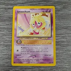 Smoochum Neo Revelation 54/64 Regular Unlimited Common Pokemon TCG WOTC - Image 1