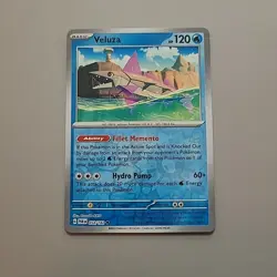 VELUZA #054/182 POKEMON Paradox Rift (Reverse Holo, NM) ENGLISH - Image 1
