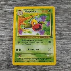 Pokemon TCG Weepinbell Jungle 48/64 Regular Unlimited Uncommon - Image 1
