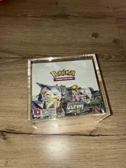 Pokemon Sun And Moon: Ultra Prism Booster Box, Factory Sealed with acrylic case - Image 1