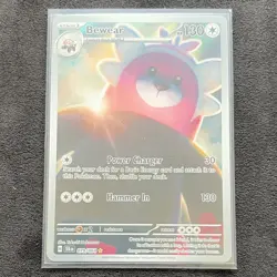 Pokemon Bewear 079/064 Sv: Shrouded Fable Illustration Rare Holo English 2024 - Image 1
