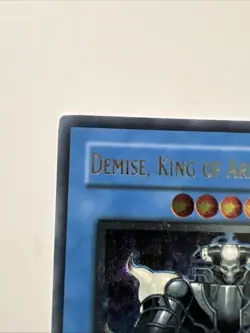 YuGiOh TCG 1st Edition Demise, King of Armageddon - Ultimate Rare SOI-EN035 (2) - Image 2