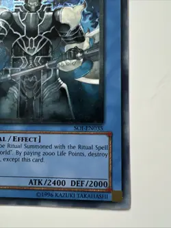 YuGiOh TCG 1st Edition Demise, King of Armageddon - Ultimate Rare SOI-EN035 (2) - Image 4