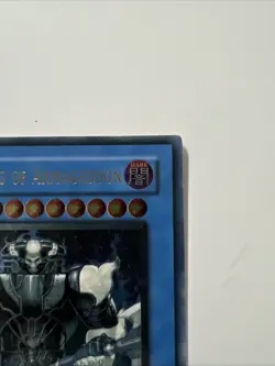YuGiOh TCG 1st Edition Demise, King of Armageddon - Ultimate Rare SOI-EN035 (3) - Image 3