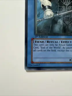 YuGiOh TCG 1st Edition Demise, King of Armageddon - Ultimate Rare SOI-EN035 (3) - Image 5