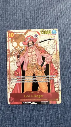 Gol D. Roger OP09-118 Alt Art SEC Emperors in the New World One Piece NM TCG - Image 1